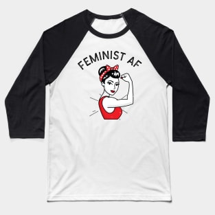 Feminist af feminist quote Baseball T-Shirt